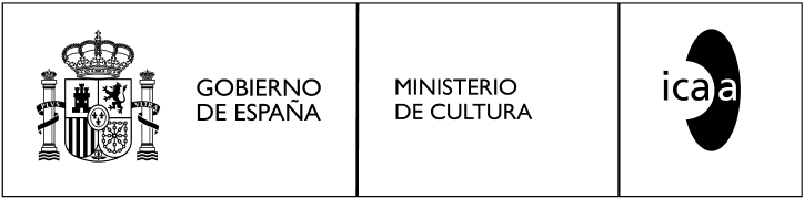 Logotipo del ICAA, Instituto de la Cinematografía y de las Artes Audiovisuales